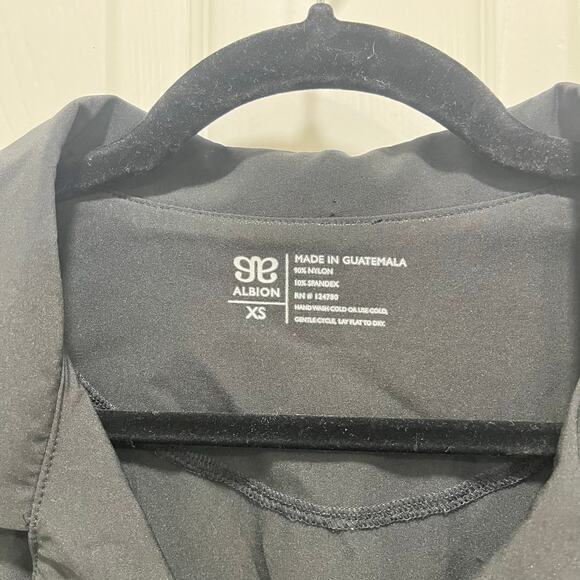 Albion Short Sleeve Jogger Jumpsuit XS Black - Picture 5 of 15